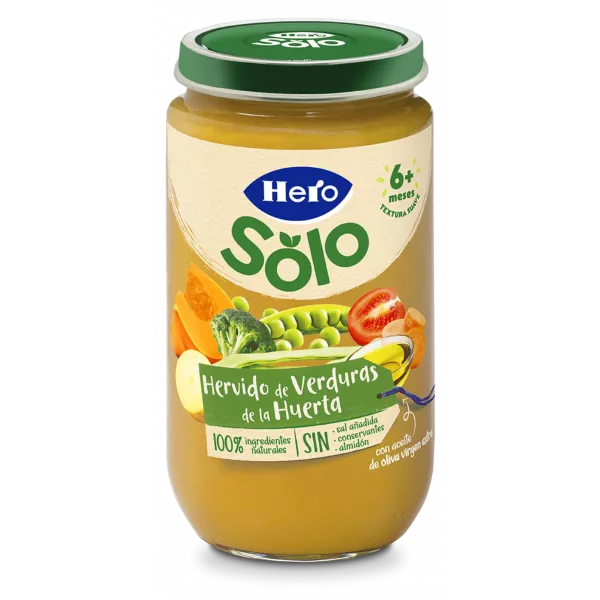 Hero Baby Potito verduras variadas 235g