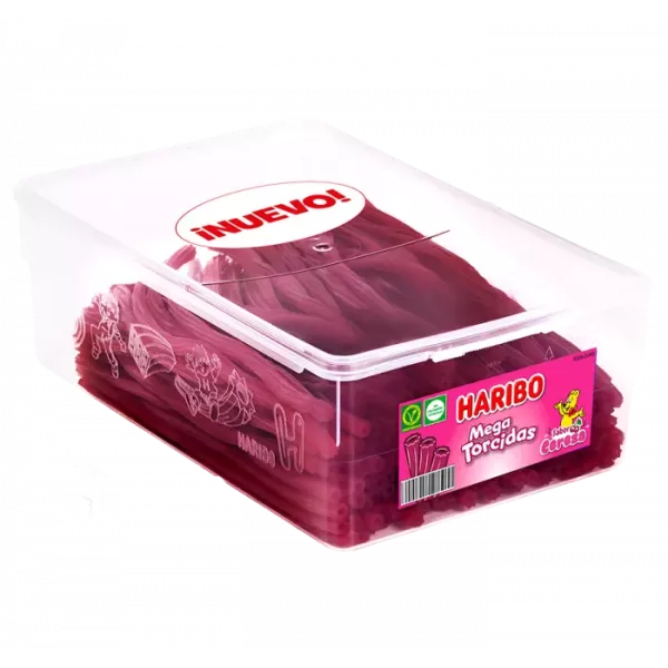 Haribo Megatorcida Cereza 200 unidades