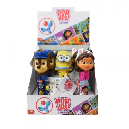 Bip Pop Ups! Lollipop Licen Mix 12 Unidades