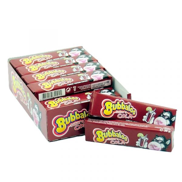 Bubbaloo Stick Cola Tatoo 18 unidades