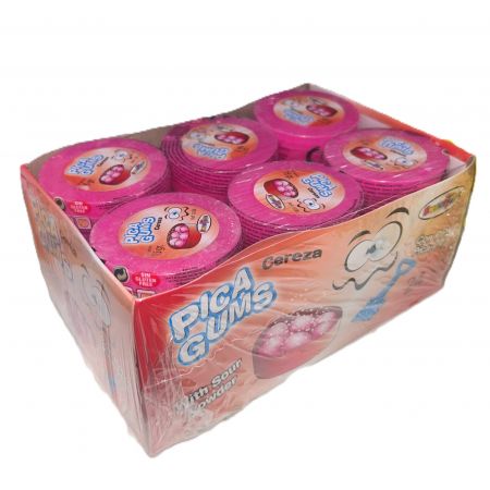 Agru Pica Gums Cereza 24 unidades