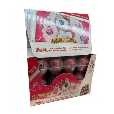 Bip Huevo Choco Unicornios 24 unidades