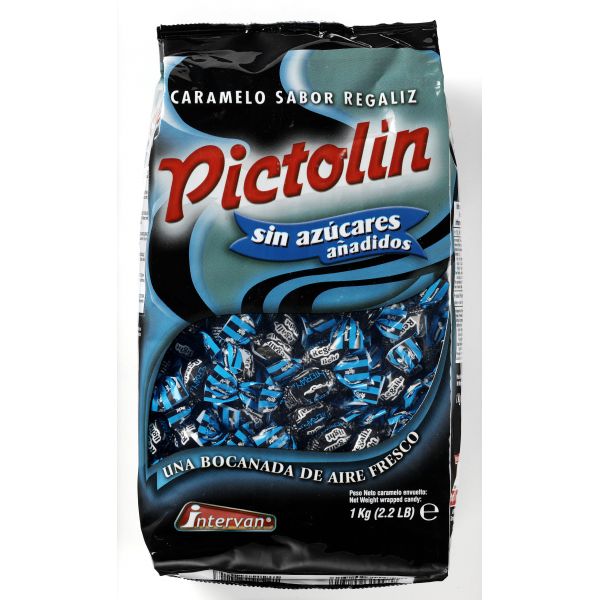 Pictolin regaliz sin azúcar 1KG