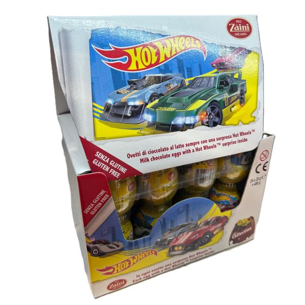 Bip Huevo Choco Hot Wheels 24 unidades