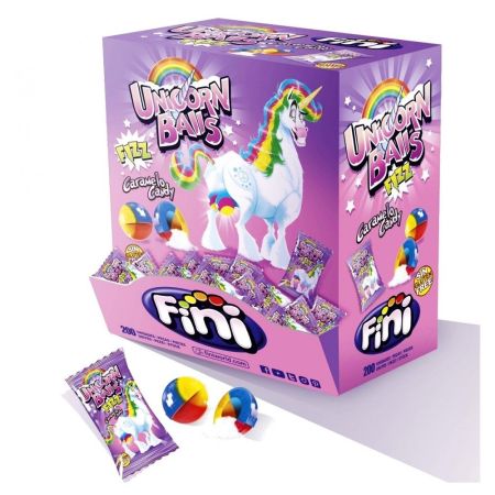 Fini Unicorn Balls 200 unidades