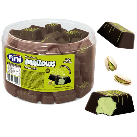 Fini Bocadito Choco Dubai Tarro 100 unidades
