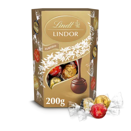 Lindt Bombon Lindor Cornet Sdo.200g