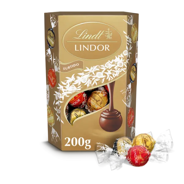 Lindt Bombon Lindor Cornet Sdo.200g