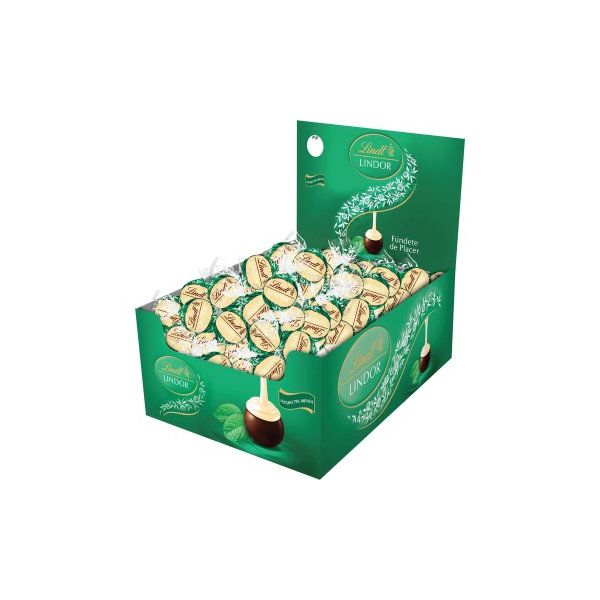 Bombon Lindor Negro Menta Lindt 2Kg