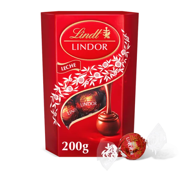 Lindt Bombon Lindo Cornet Leche 200