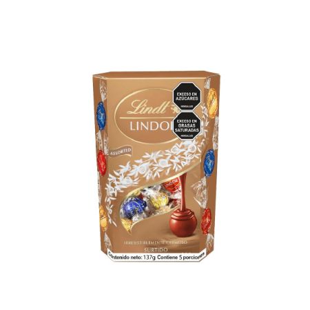Bombon Lindor Surtido Cornet Lindt 137g