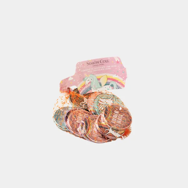 Simon Coll Monedas Chocolate Red Unicornio 53Gr