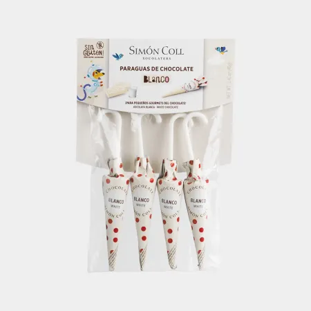 N.S. Sombrilla Chocolate Blanco Pack-4