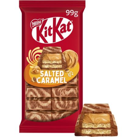 Chocolate Nestle Kit Kat Caramelo Salado 99G