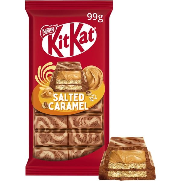Chocolate Nestle Kit Kat Caramelo Salado 99G