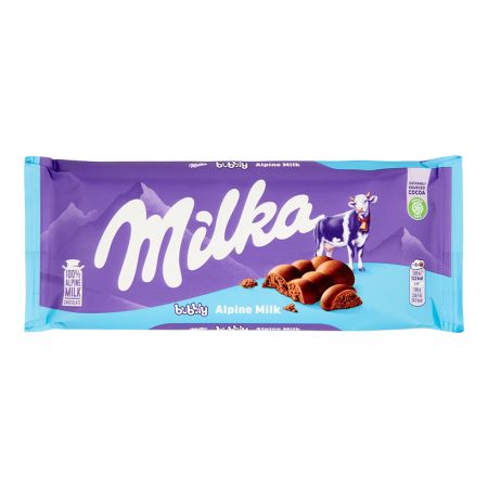 Chocolate Milka Bubbly Leche 90G