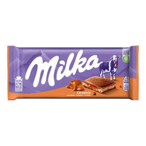 Chocolate Milka Caramelo 100G