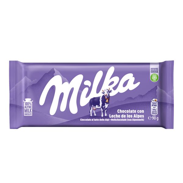 Chocolate Con Leche Milka 90G