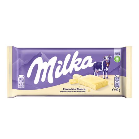 Chocolate Blanco Milka 90G