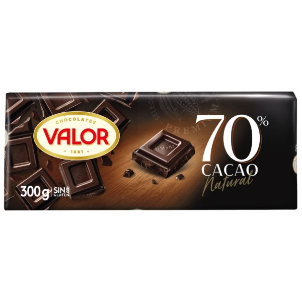 Valor Chocolate Negro 70% 300G