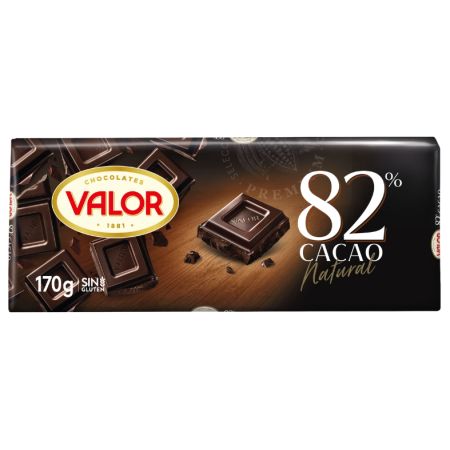 Valor Chocolate Negro 82% 170G
