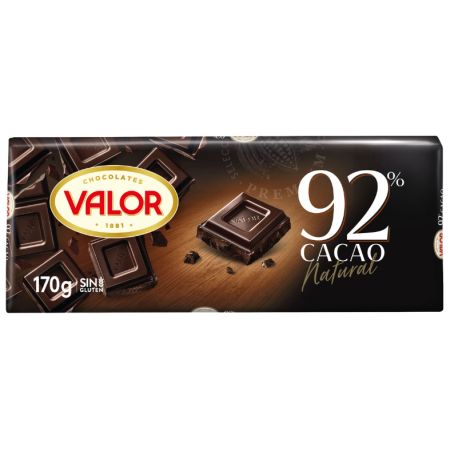 Valor Chocolate Negro 92 % 170G