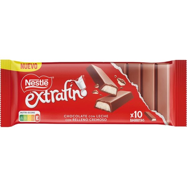 Chocolate Nestle Extrafino Relleno 100G