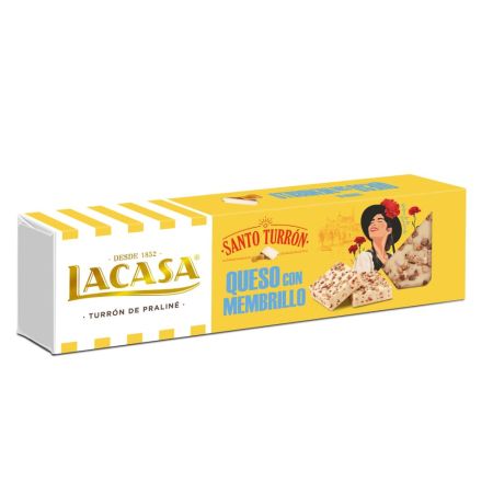 Lacasa Turron Queso Membrillo 150G