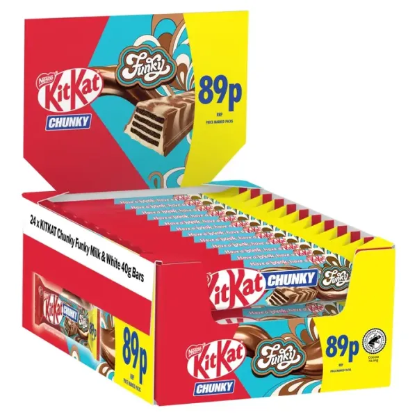 Nestle Kit Kat Chunky Funky 24 unidades