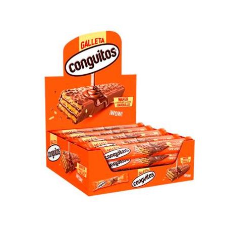 Lacasa Conguitos Wafer 20 unidades