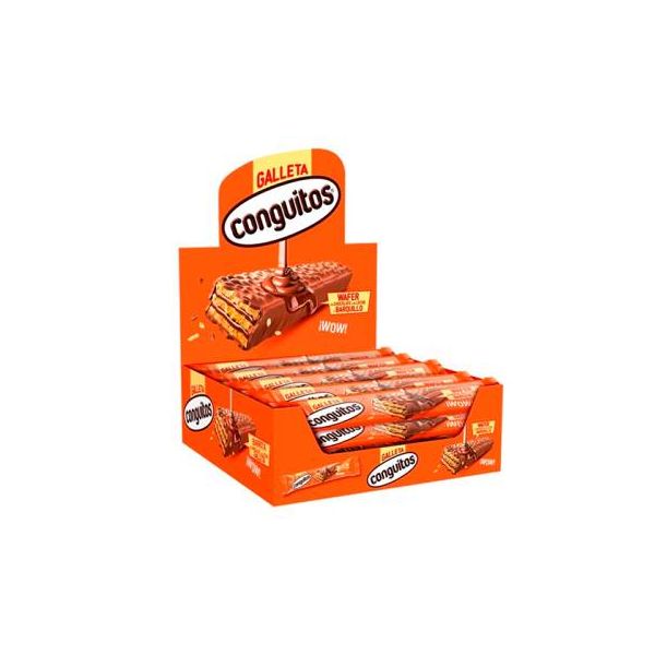 Lacasa Conguitos Wafer 20 unidades