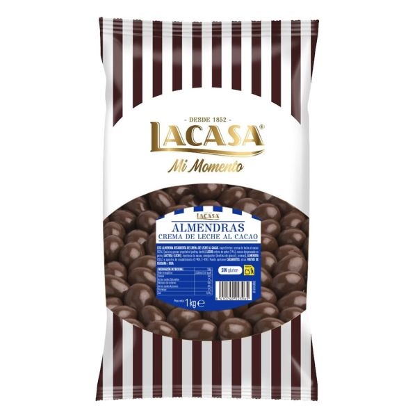 Lacasa Almendra Chocolate con Leche Calif 1Kg