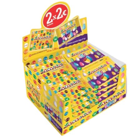 Lote Lacasitos 45G/L.Eggs 37G 2X2€