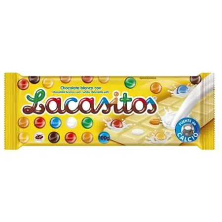 Lacasa Tableta Lacasitos Blanco 75g