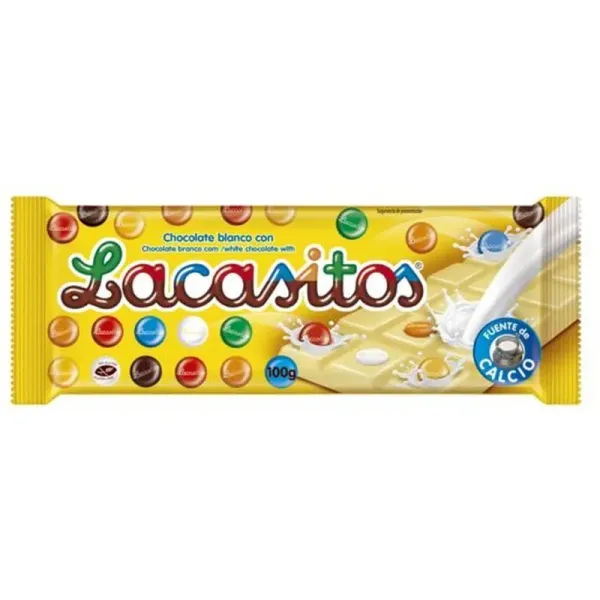 Lacasa Tableta Lacasitos Blanco 75g
