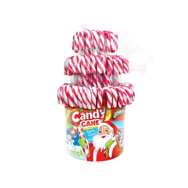Candy Cane Bco/Rojo 100 unidades