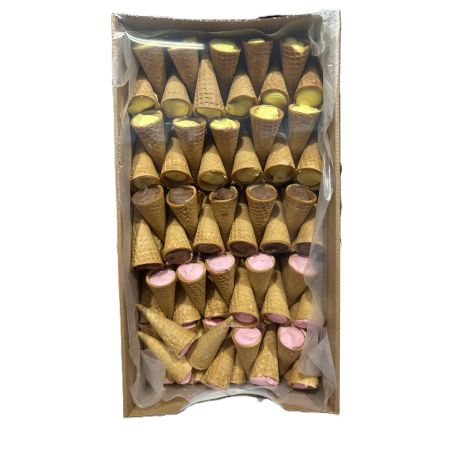 Eurochoc Cornets Mix 1,5Kg Limón, chocolate y fresa
