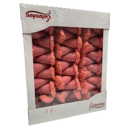 Eurochoc Cornets Fresa 800g