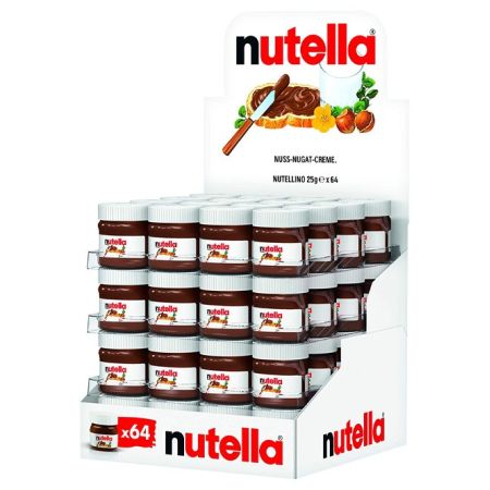 Mini Nutella 64 unidades x25g Ferrero