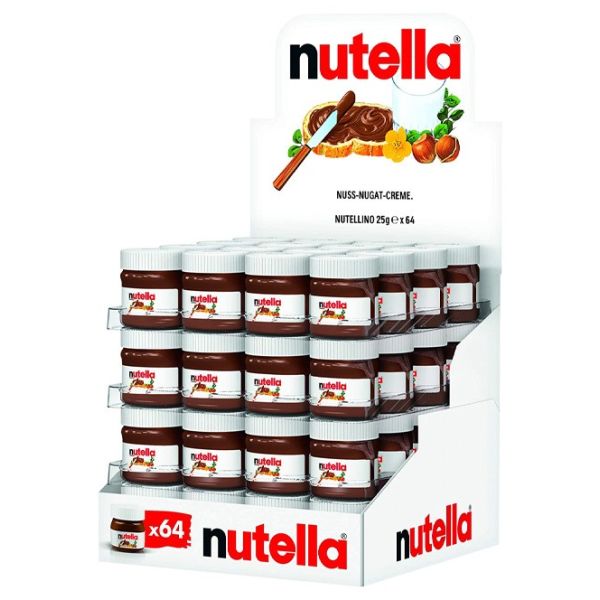 Mini Nutella 64 unidades x25g Ferrero
