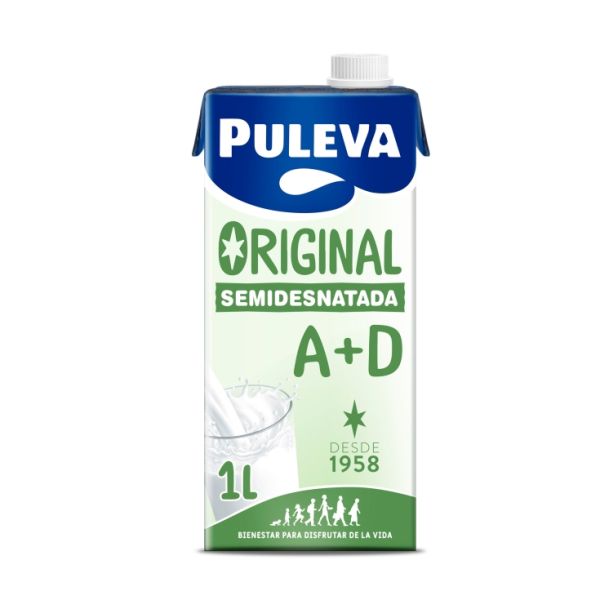 Leche Puleva Semidesnatada 1L