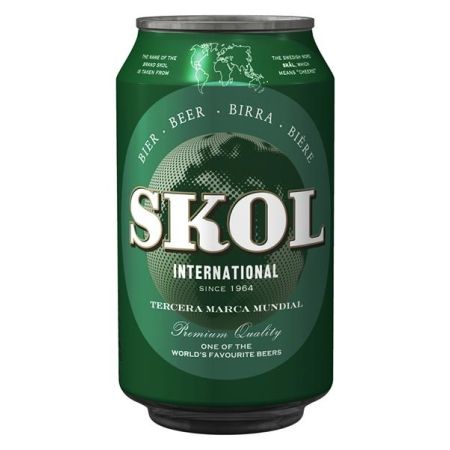 Cerveza Skol Lata 33Cl