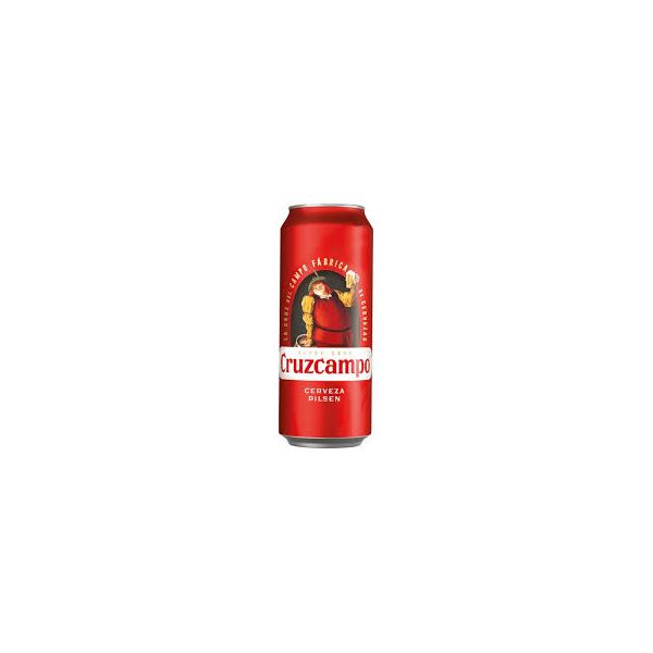 Cerveza Cruzcampo Lata 1/2