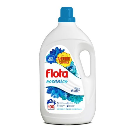 Detergente Líquido Flota Oceanico 100 Dosis
