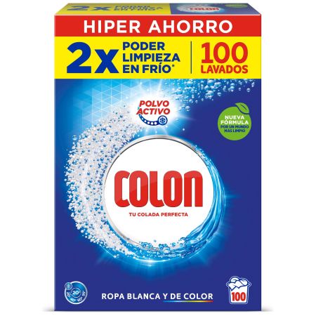 Detergente Colon Polvo Activo 4,75K 95C