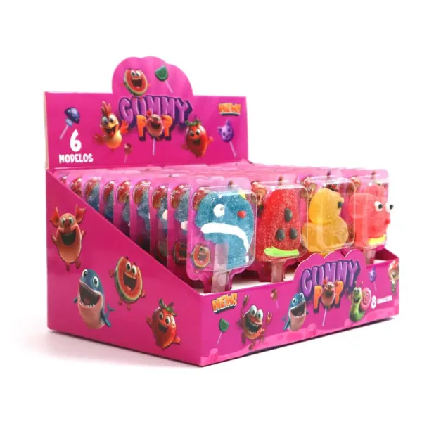 Mini Jelly Gummy Pop 20Grx36U