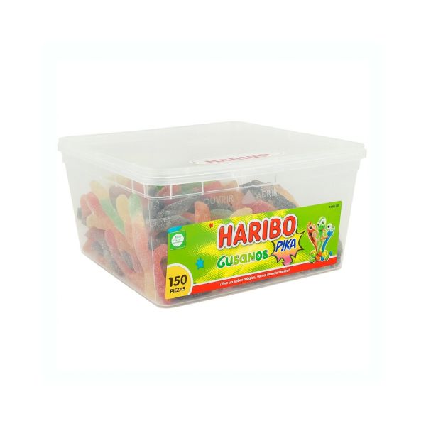Haribo Tarro Gusanos Pica 150U