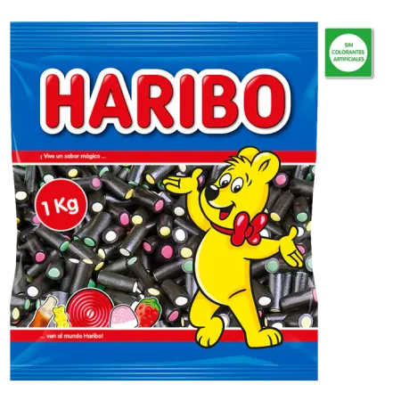 Haribo Cartucheras Negras 1KG