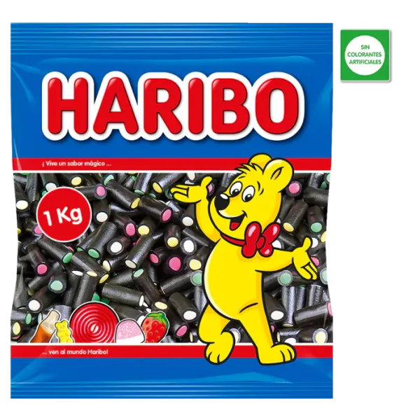 Haribo Cartucheras Negras 1KG