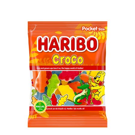 Haribo Croco Halal 100G